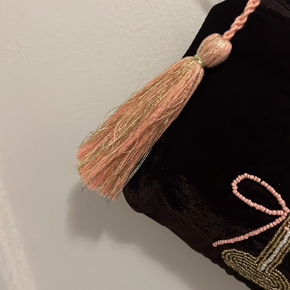 Beaded Espresso Martini Cocktail Cosmetic Bag - Picture 3 of 7